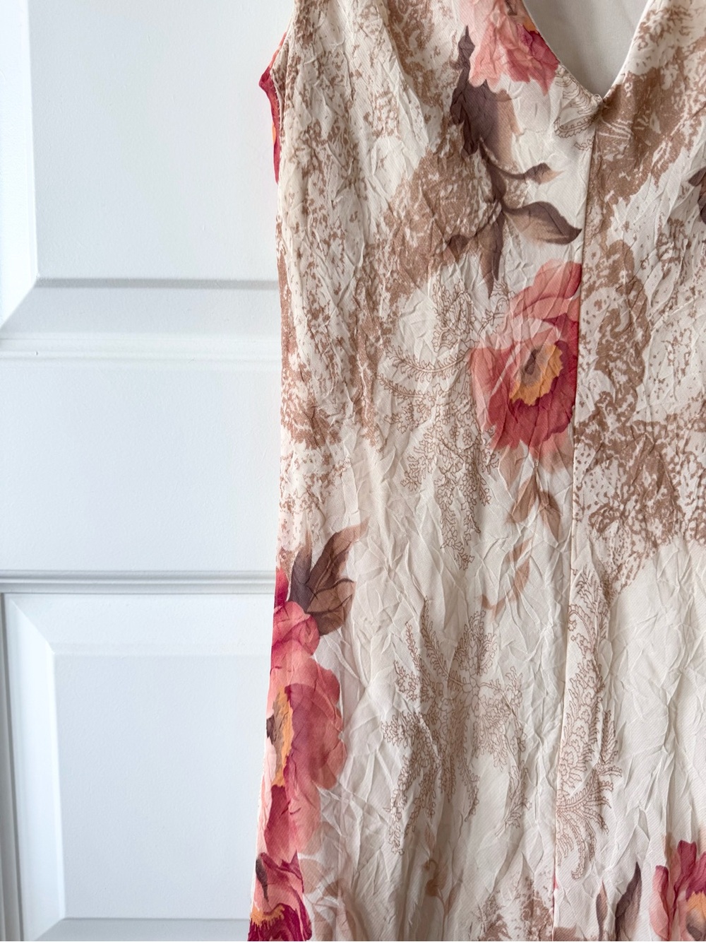 Y2K F.L.P Faith Love & Passion Romantic Fairycore Floral Midi Dress - Picture 11 of 11